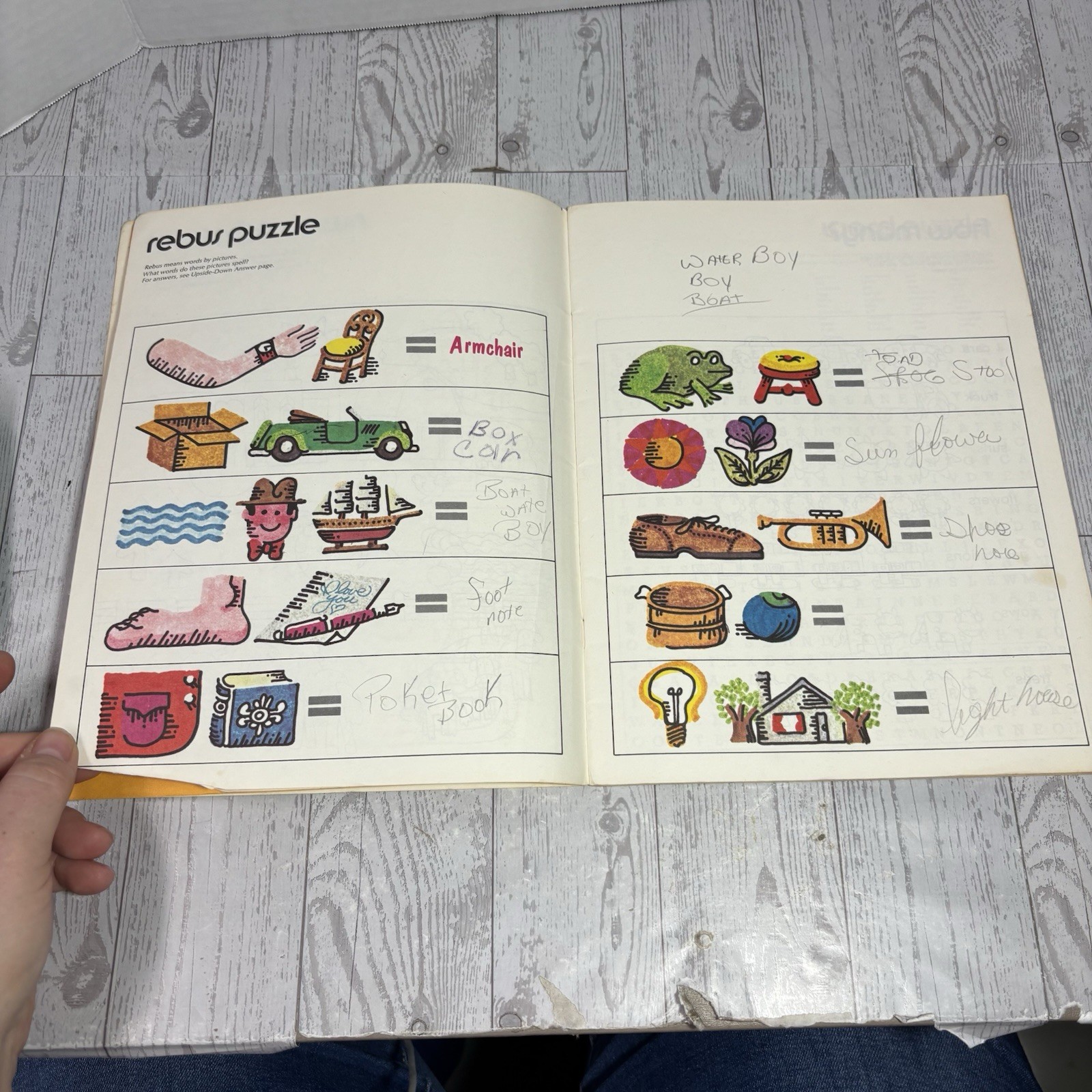 Vintage 1970s Rand McNally “Are We There Yet?” Travel Games Puzzle Kids USED