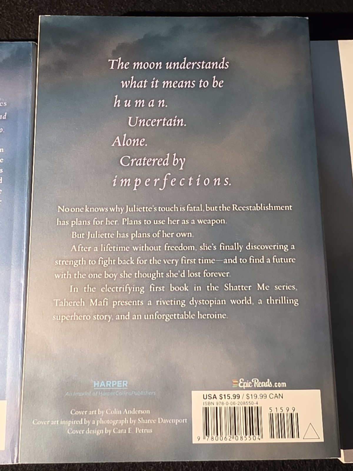 4 Shatter Me Books Out Of The Series Shatter Me – TAHEREH MAFI – Nice Copies