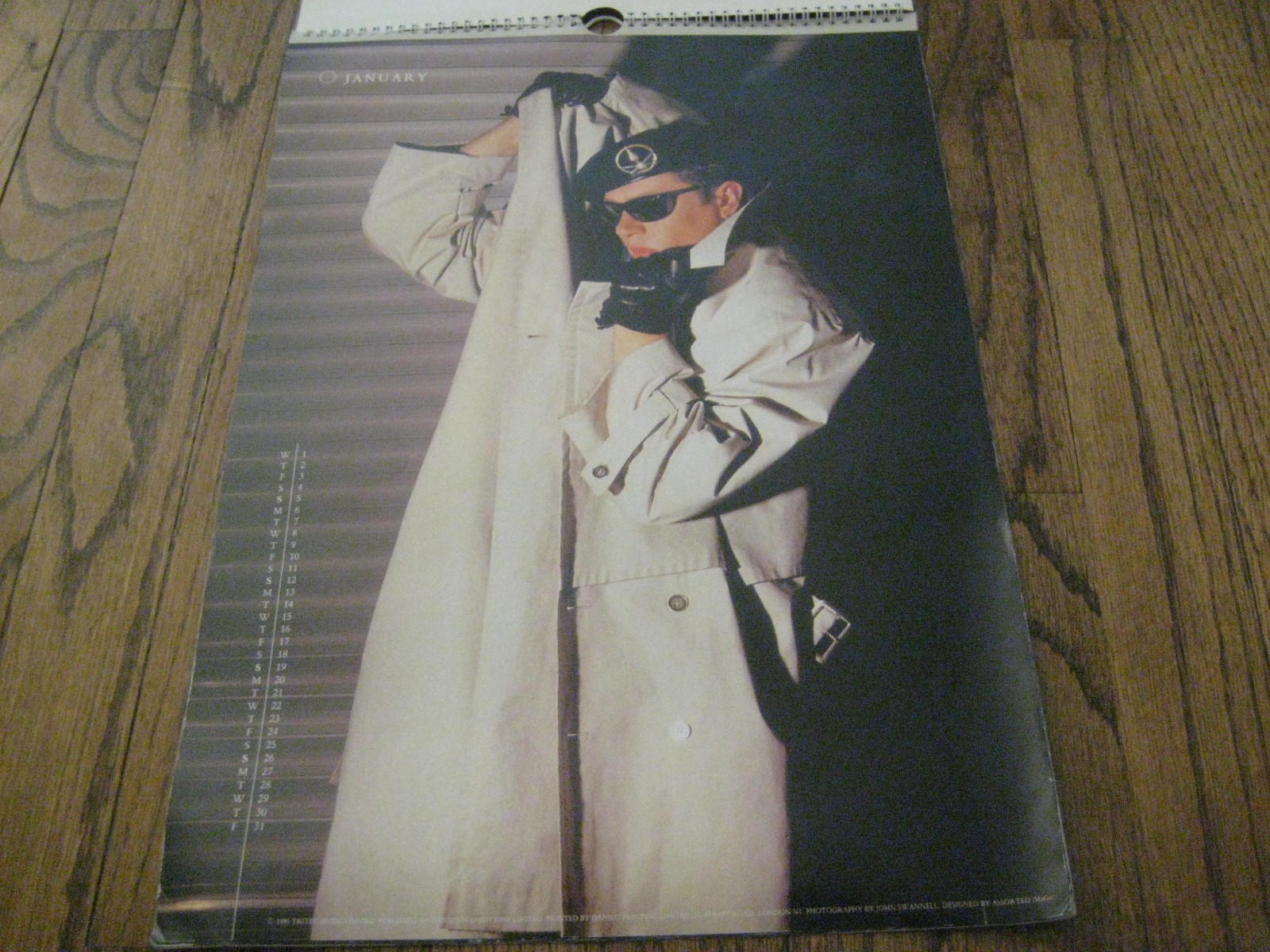 Duran Duran 1986 Official Calendar A View To A Kill