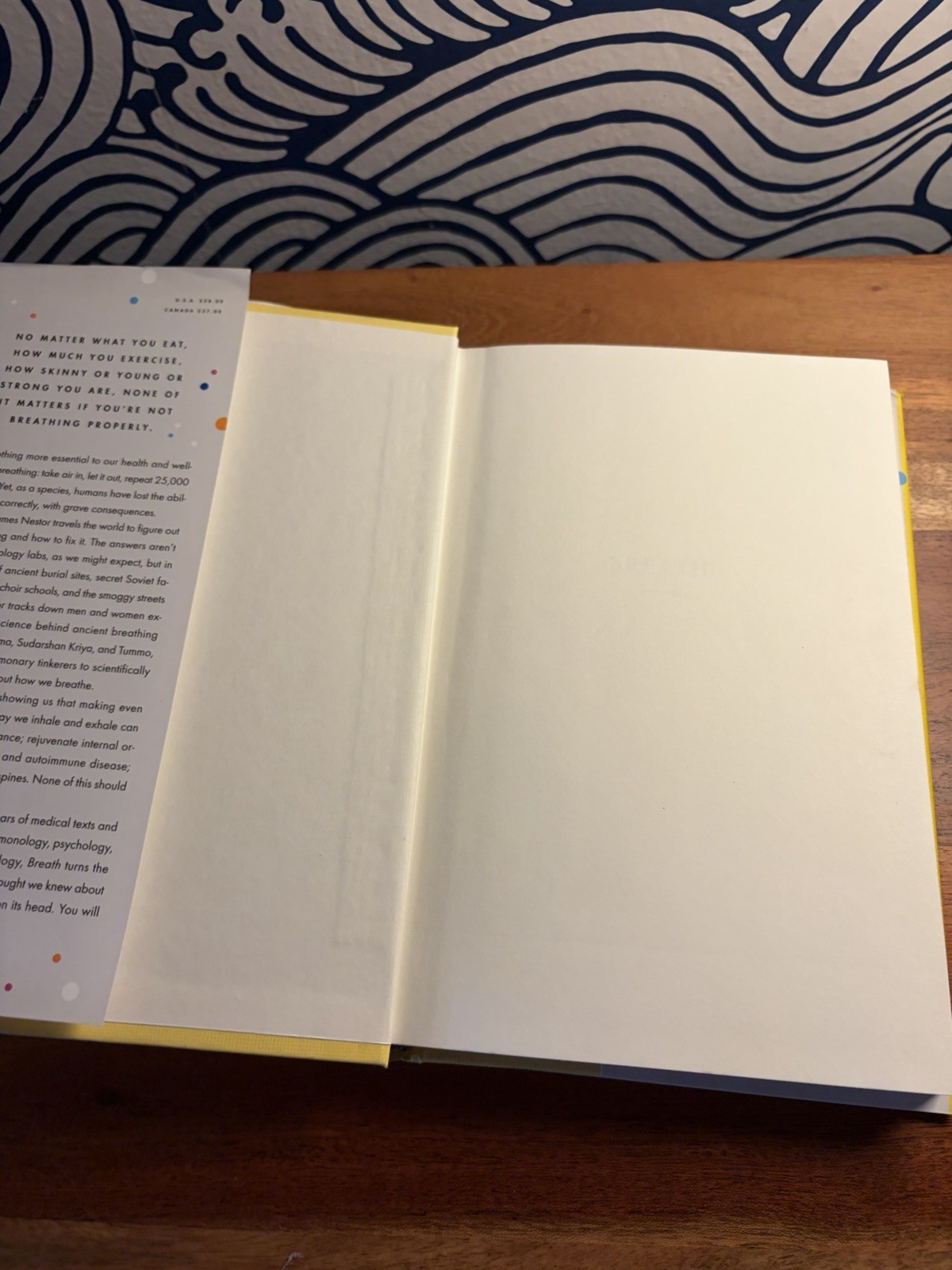 Breath By James Nestor, hardcover, free shipping