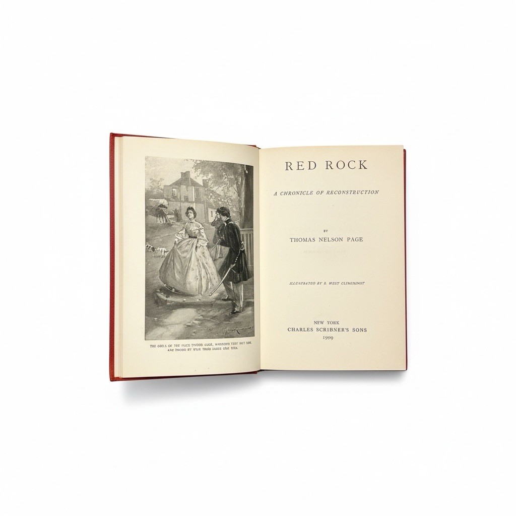 Red Rock: A Chronicle of Reconstruction – Thomas Nelson Page 1909 Scribner’s HC