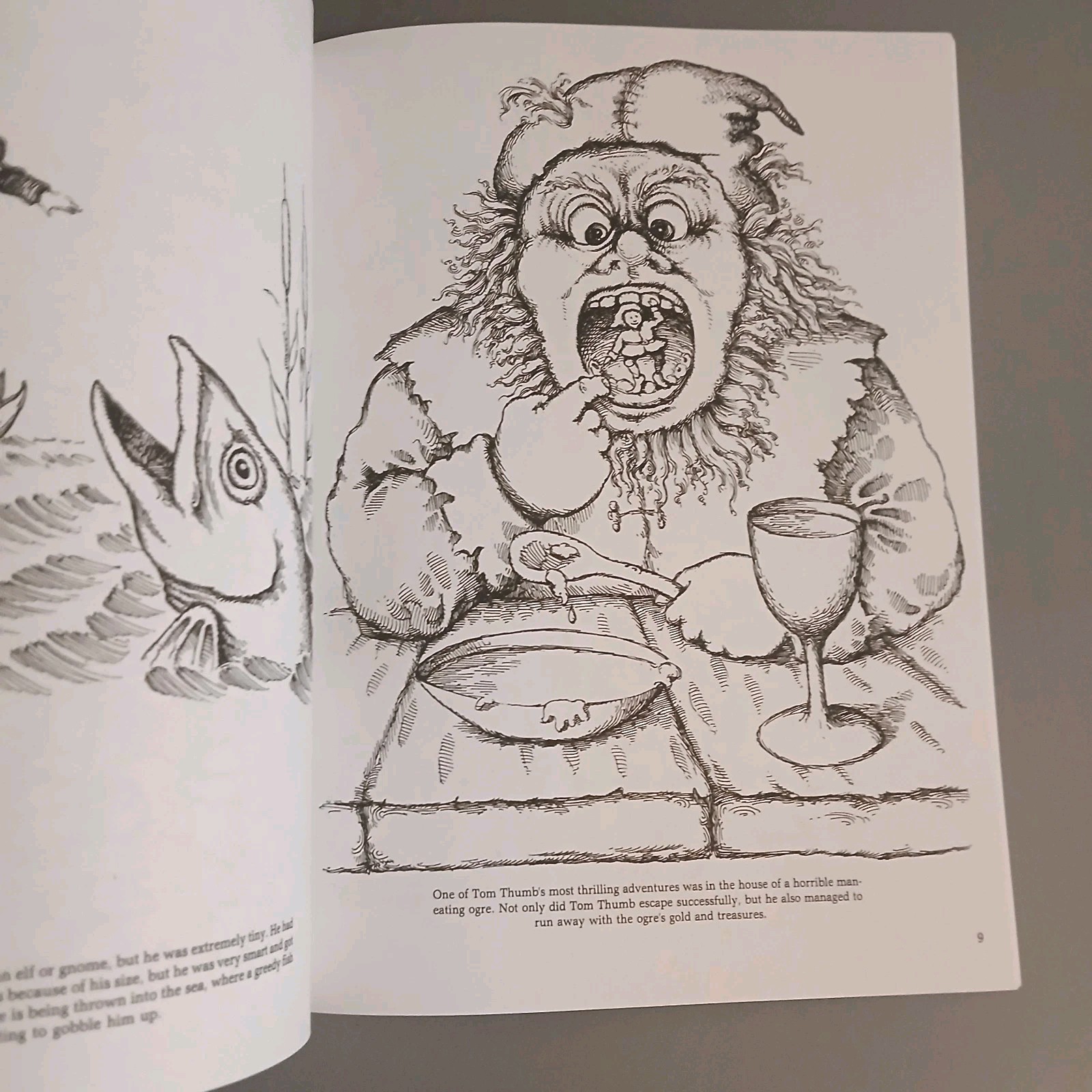 Vtg 1980 Elves, Gnomes and Other Little People Dover Coloring Book John O’Brien