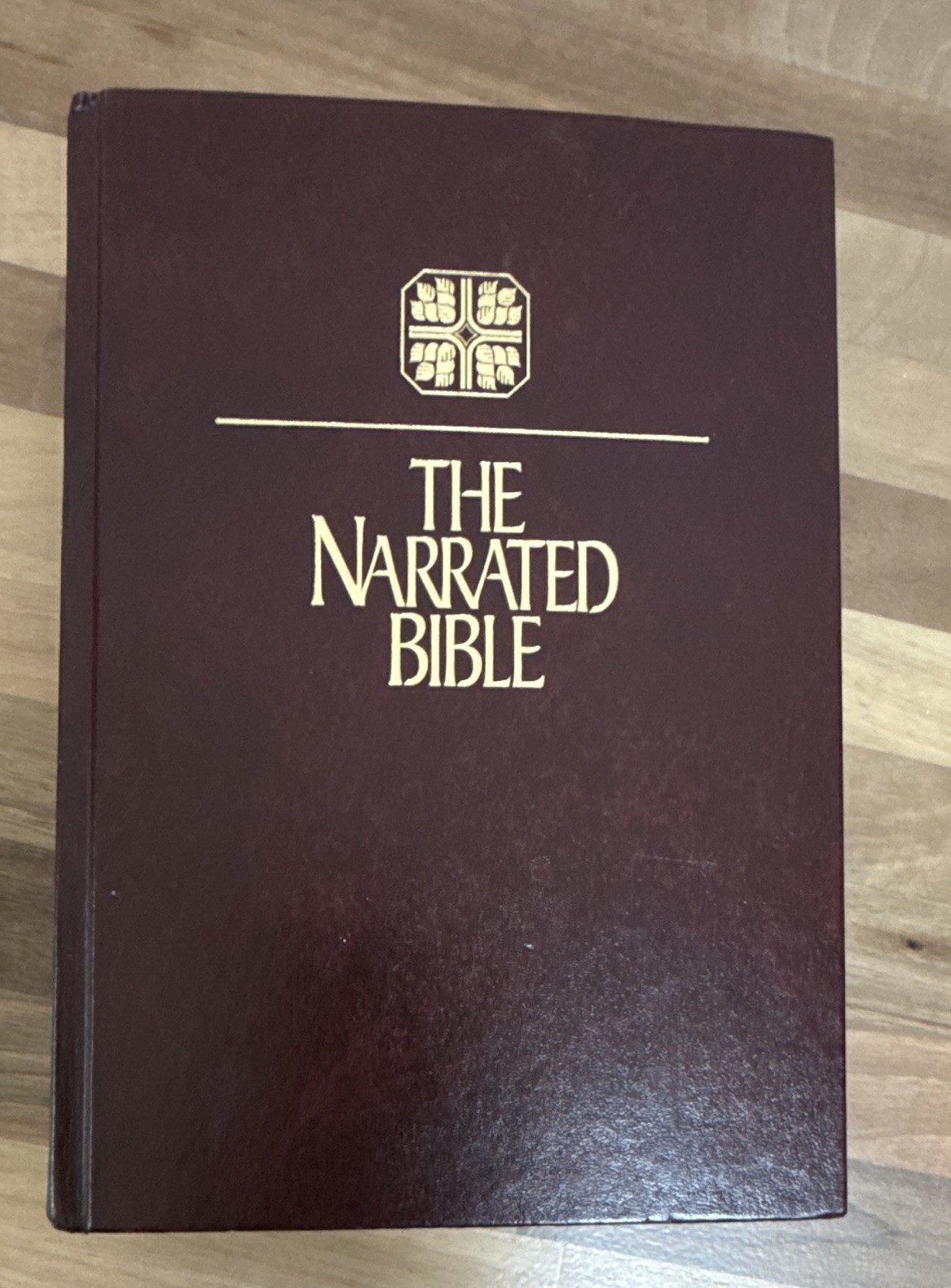 The Narrated Bible NIV Chronological Hardcover 7th Printing Lagard Smith 1984