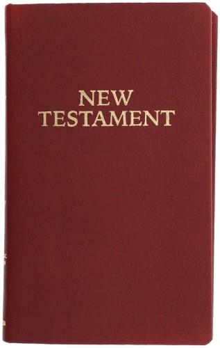 RSV Pocket New Testament (Burgundy) (Leather Bound)