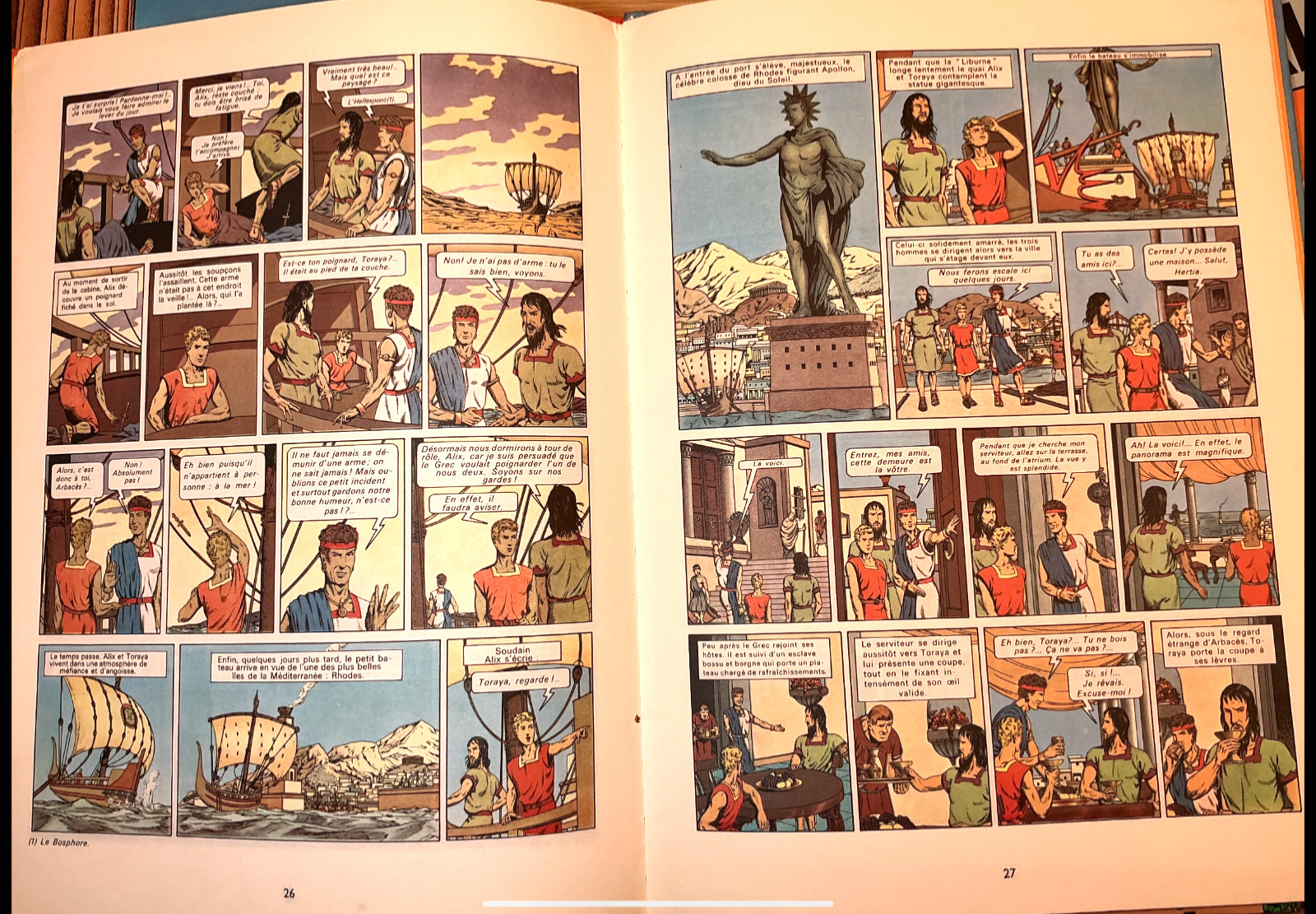 Les Aventures d’Alix bande dessinée 5-Volume Lot French Hardcover Graphic Novels