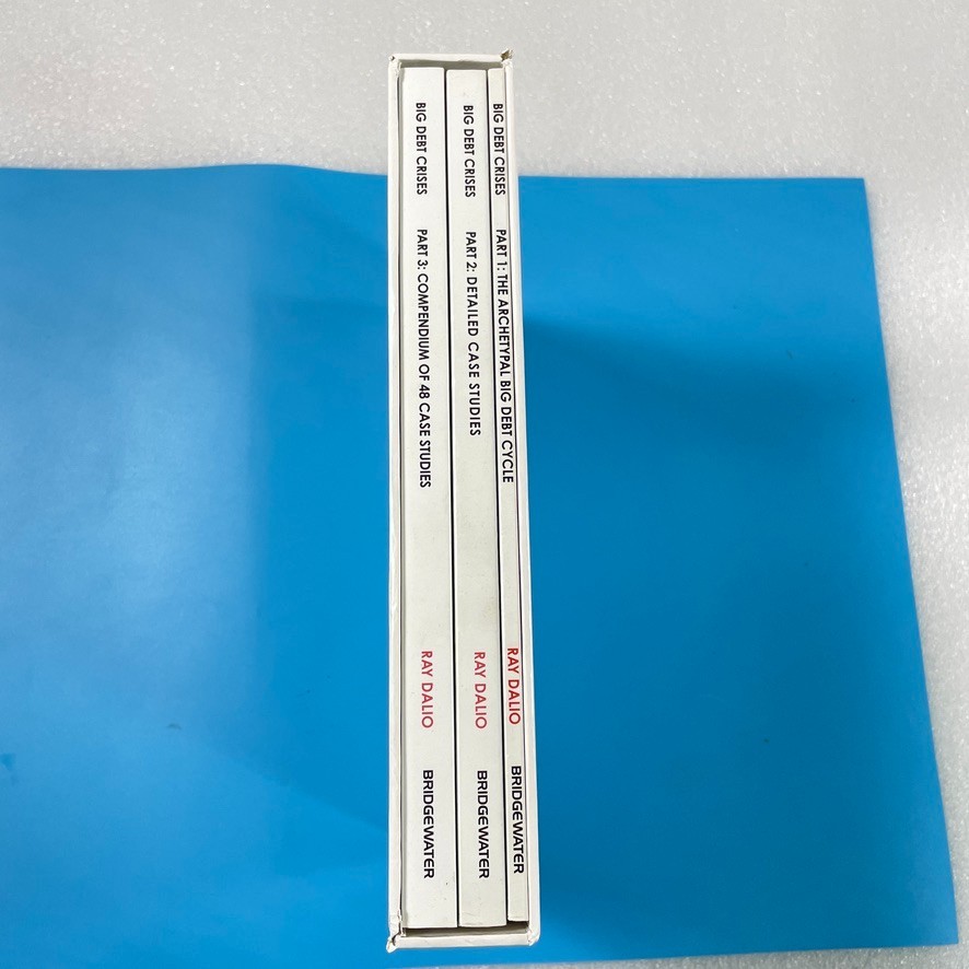 Principles For Navigating Big Debt Crises Ray Dalio – 3 Volume Slipcase Set TPB