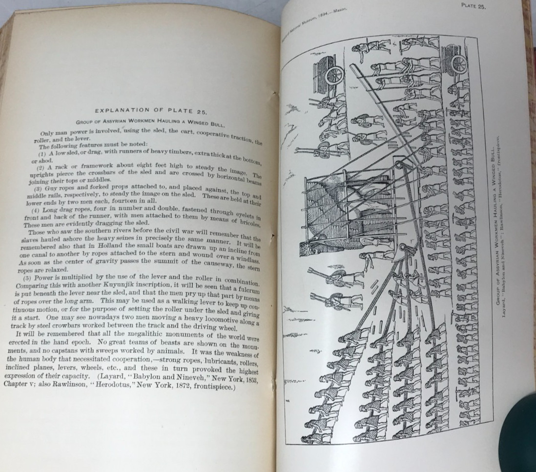 Primitive travel and transportation, Ex-library, Mason, 1896, E-92