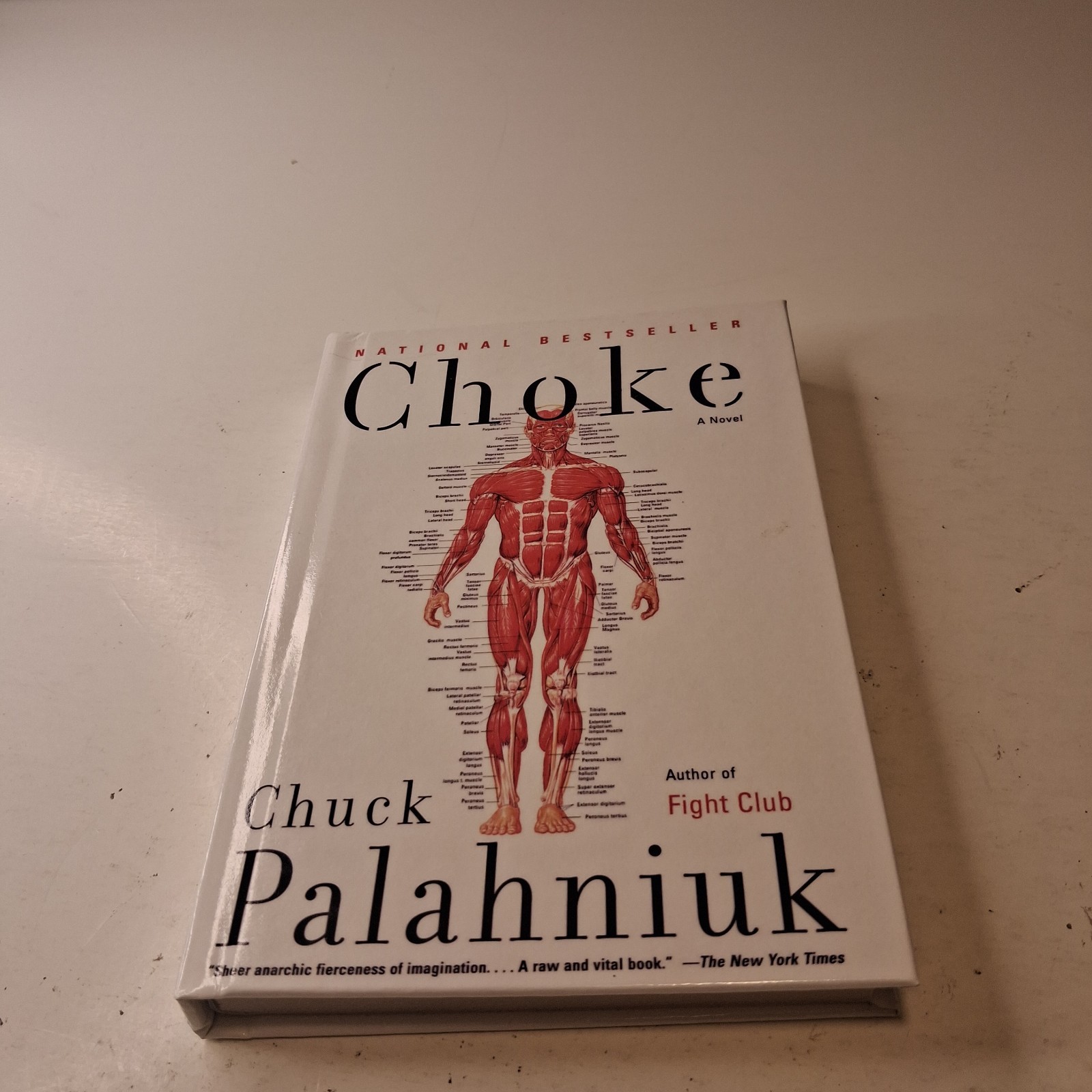 CHOKE Chuck Palahniuk TURTLEBACK Library Binding Edition HARDCOVER Rare