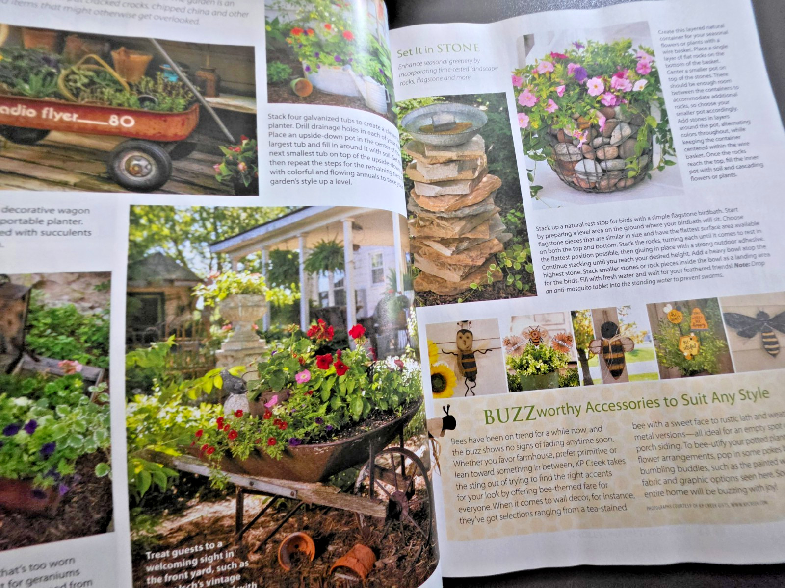 Home Magazine by Country Sampler – 20+ Easy DIYs For Summer – Present Meets Past