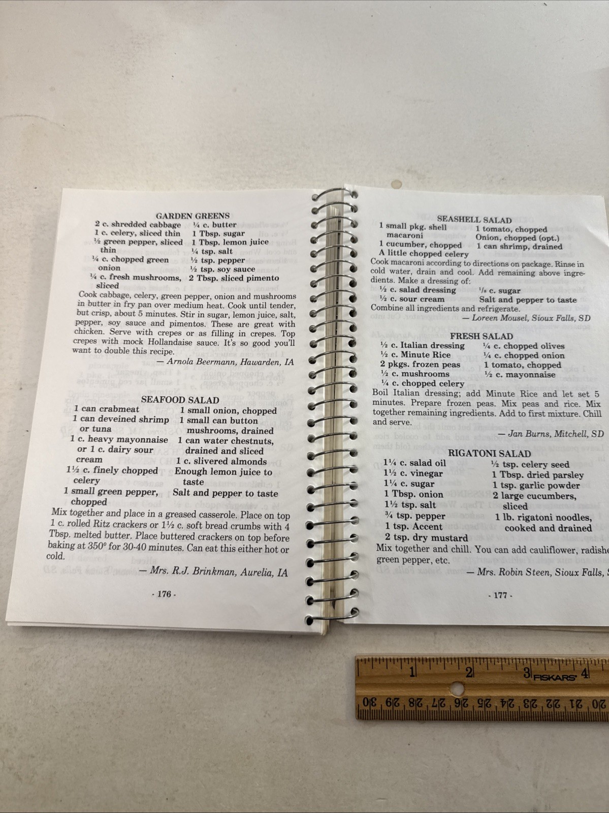 Sioux Falls South Dakota SD Cookbook Vintage 1980s KELO Radio Station Midwestern