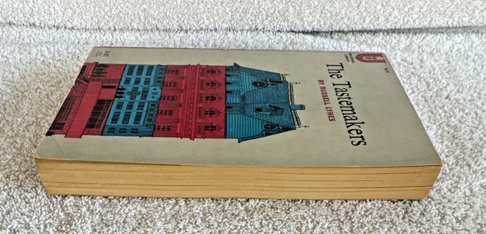 The Tastemakers By Russell Lynes 1954 Paperback Grosset’s Universal Library Vtg