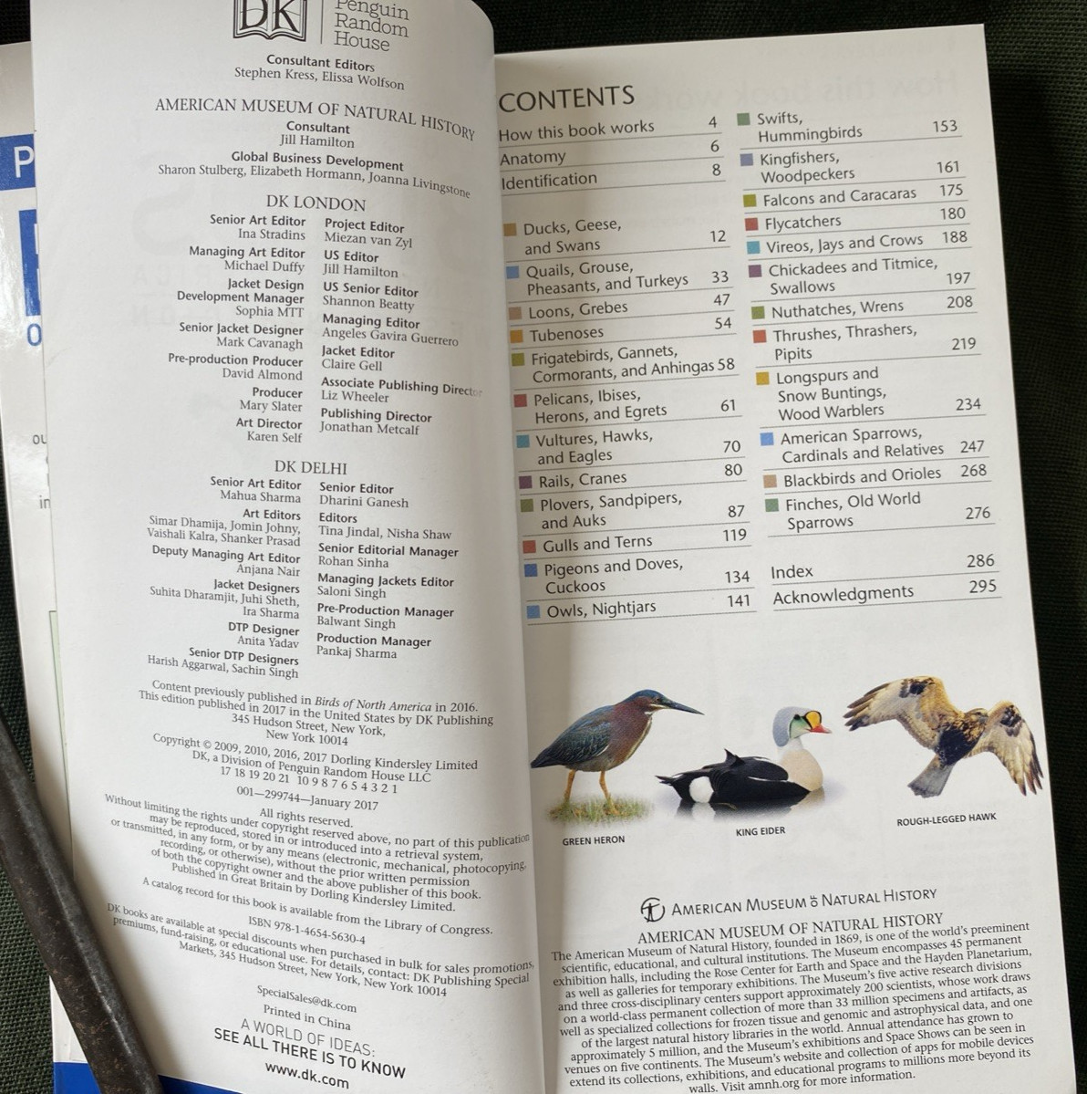 AMNH Pocket “Birds Of North America “ “Western Region “, 2017