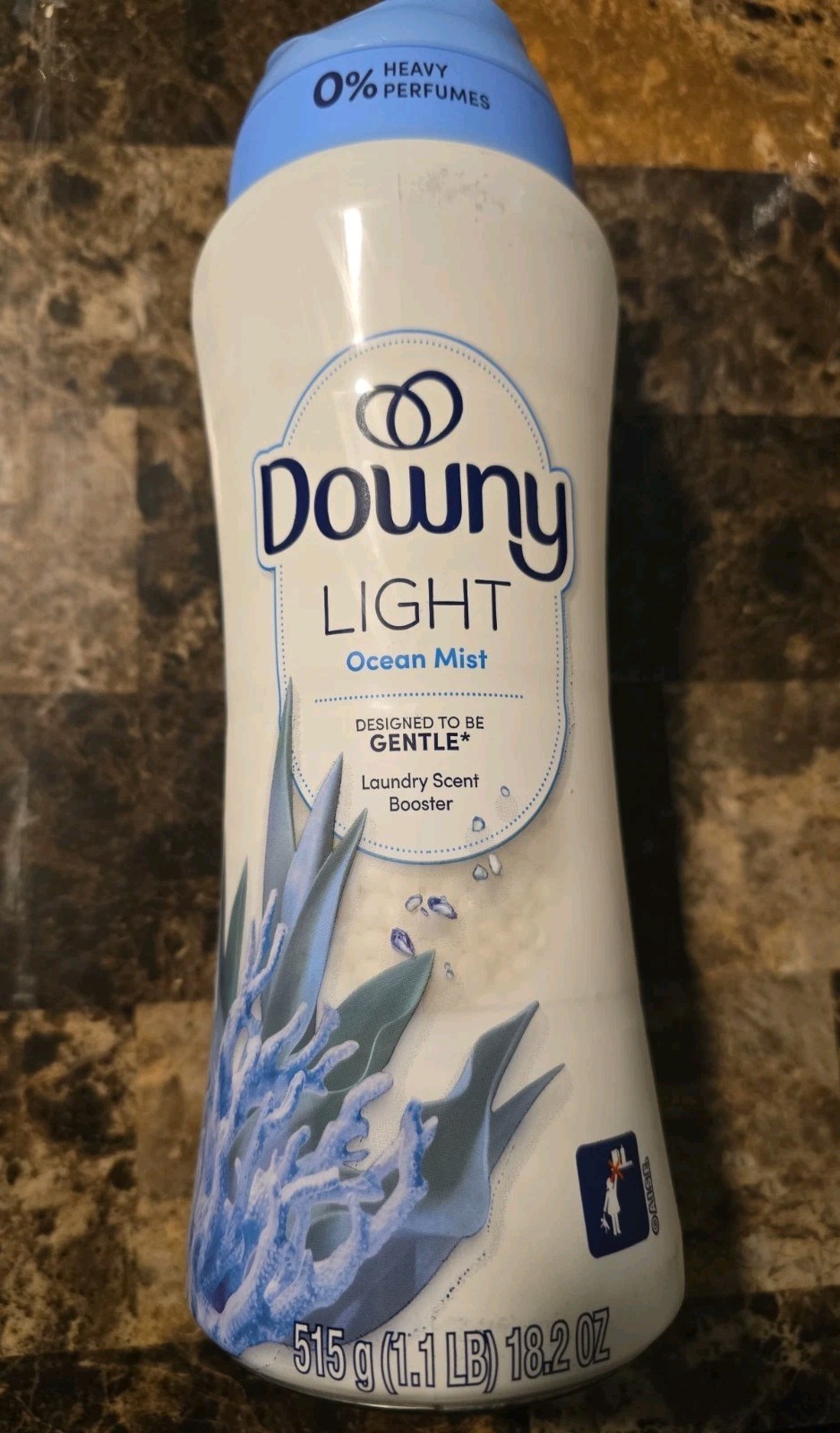 Downy Light Laundry Scent Booster Beads Ocean Mist, 18.2 oz (C054)