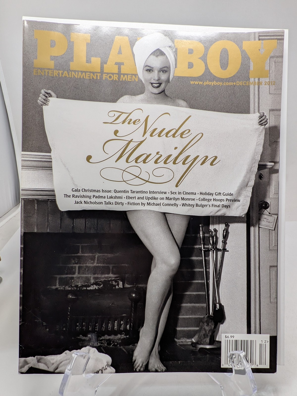 Playboy Magazine December 2012 🔥 CG Marilyn Monroe 🔥 PM Amanda Streich 🔥
