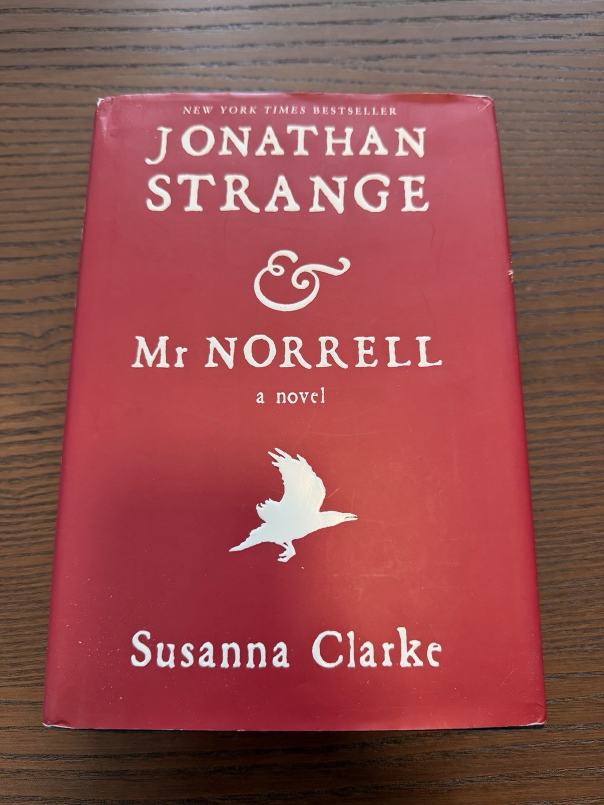 Jonathan Strange and Mr Norrell by Susanna Clarke Christmas Red Hardcover