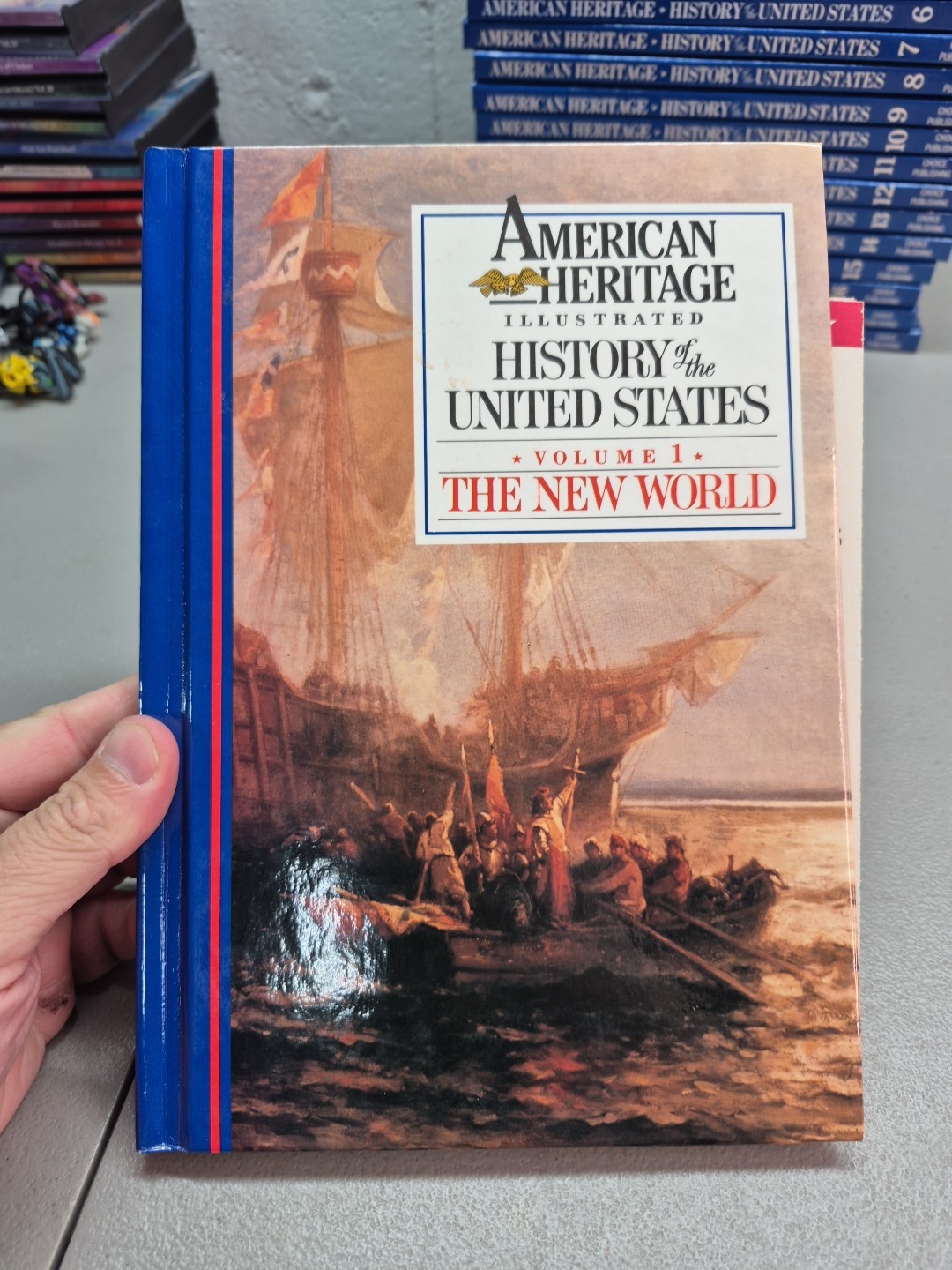 American Heritage Illustrated History of the United States Vol. 1-18 entire set