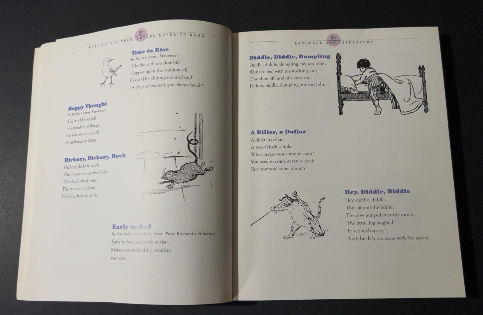 What Your Kindergartner Needs to Know Core Knowledge Homeschool Book