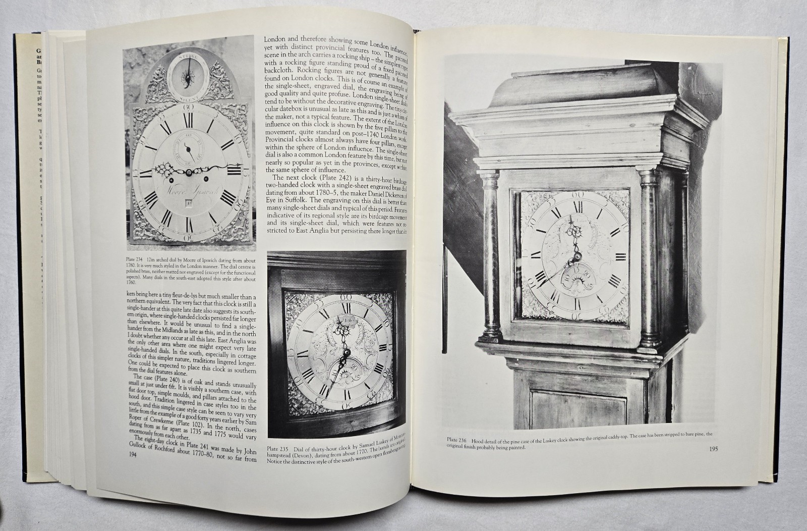 Grandfather Clocks and their cases by Brian Loomes (1985) Hardcover