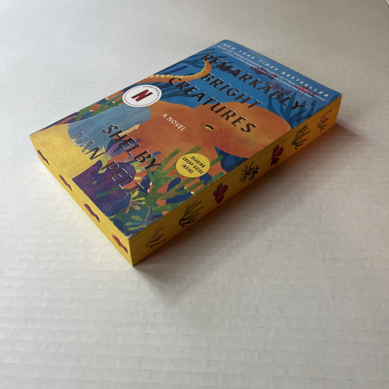 Remarkably Bright Creatures Sprayed Edges Edition Shelby Van Pelt 2025 Paperback