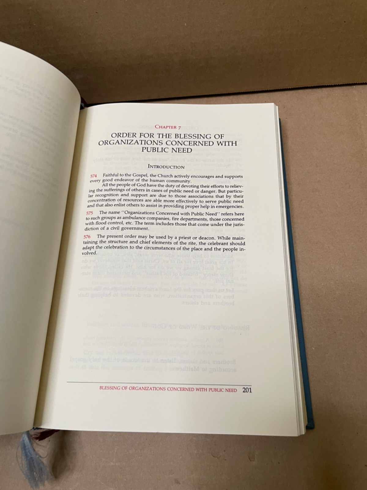 Book of Blessings: Ritual Edition Liturgical Press 1989 hardcover