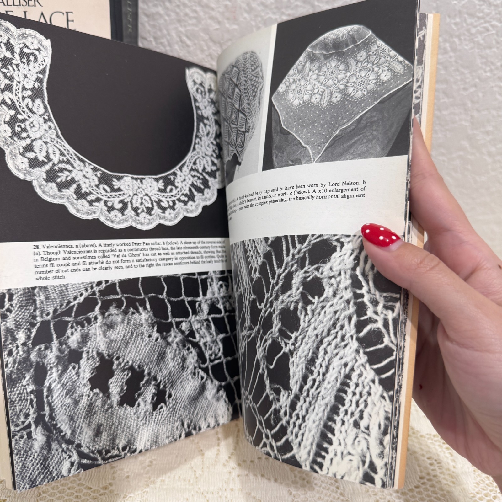 Lot 2 Vintage Lace Book History of Lace Palliser Dictionary Pat Earnshaw Textile