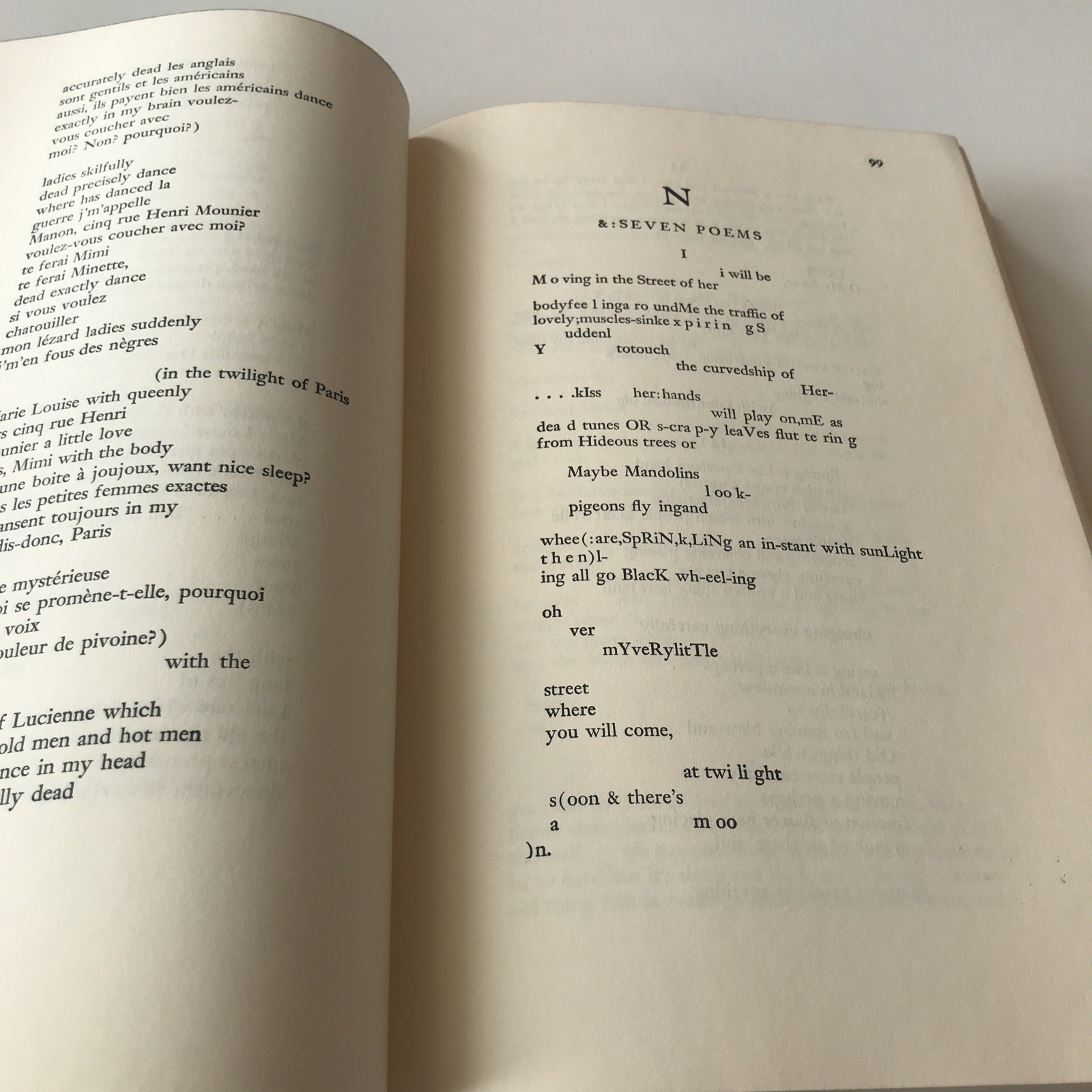 Poems 1923-1954 by E.E. Cumming, Harcourt Brace & Co, Hardcover 1954, B149