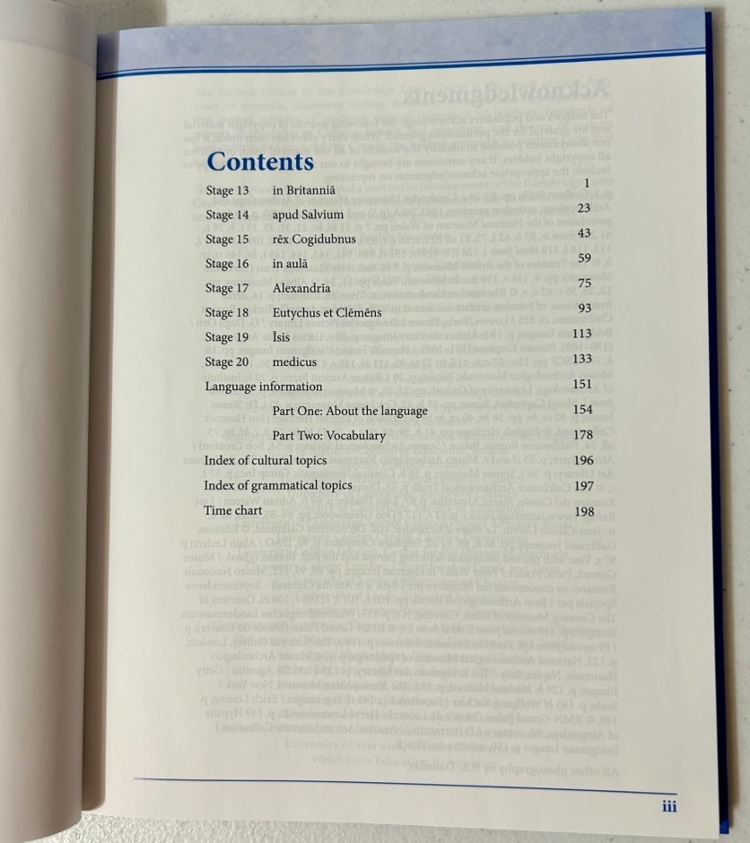 North American Cambridge Latin Course Unit 2 Student’s Book – Hardcover – GOOD