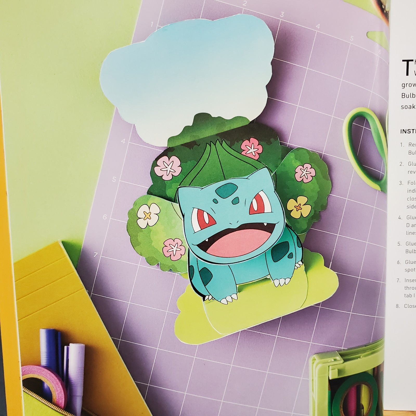 Amazing Pokemon Paper Crafts Matthew Reinhart 2024 Activity Book 14 DIY Projects