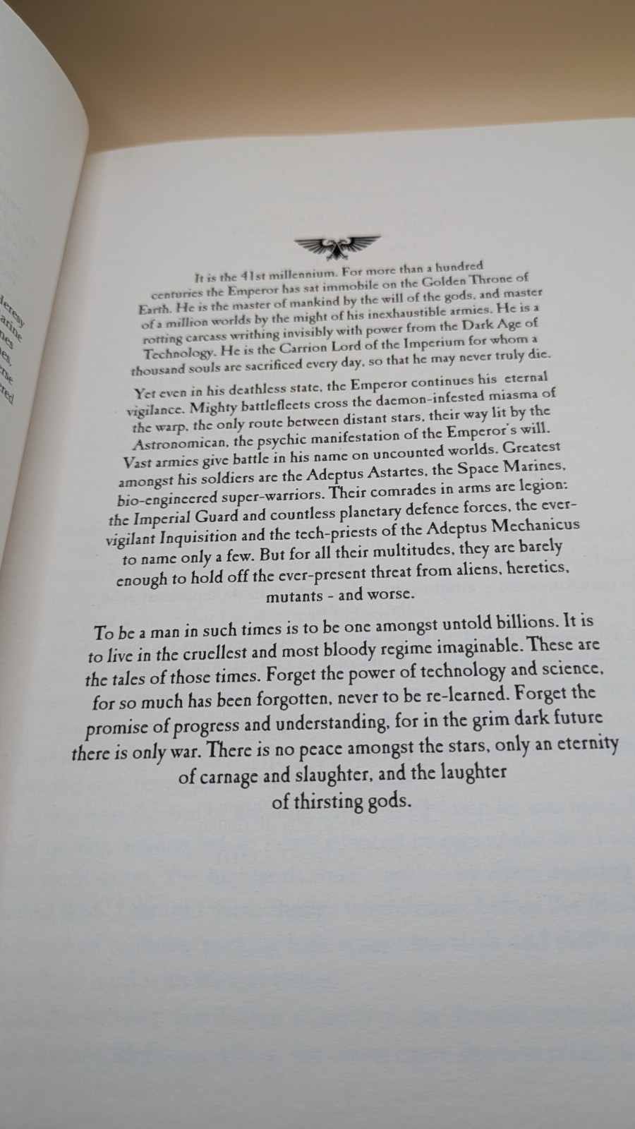 Storm Caller – Space Wolves – Chris Wraight Warhammer 40K Hardcover