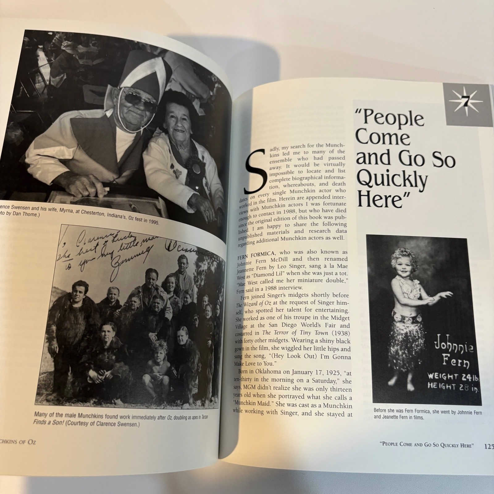 The Munchkins of Oz Stephen Cox Wizard of Oz Film History Book ISBN 1888952040