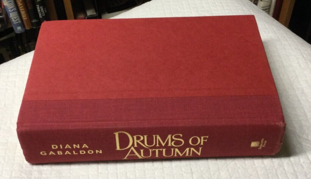 Dianne Gabaldn DRUMS OF AUTUMN **TRUE** 1st Edition Hardcover