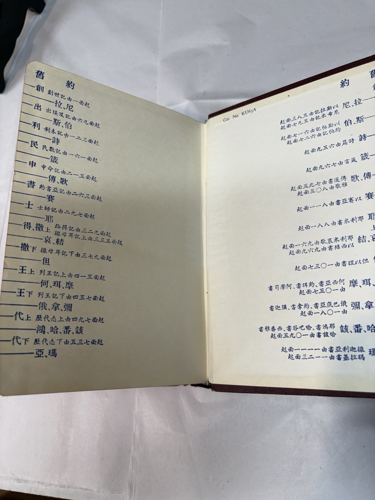 Vintage 1970 Chinese Edition Bible Hong Kong “Shen” Edition Kuoyü Mandarin