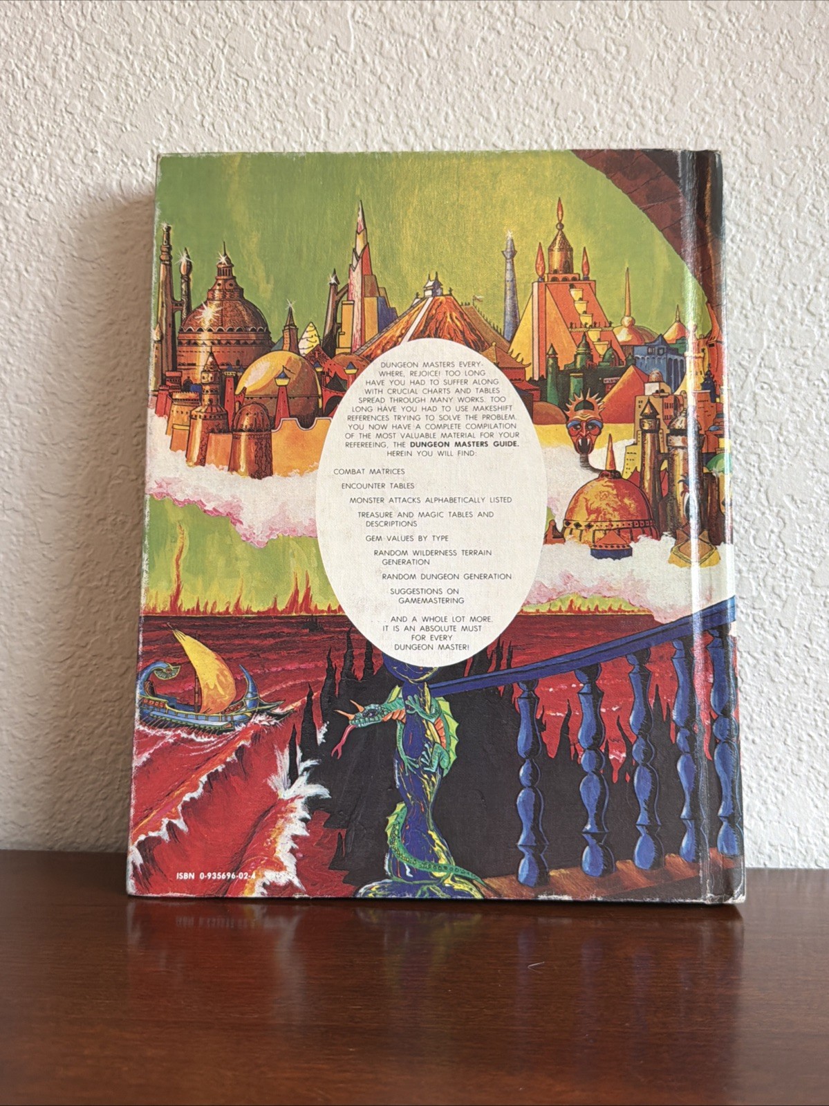 AD&D Dungeon Master’s Guide, 1st Ed, 6th “Gamma” Printing w/ Wizard Logo