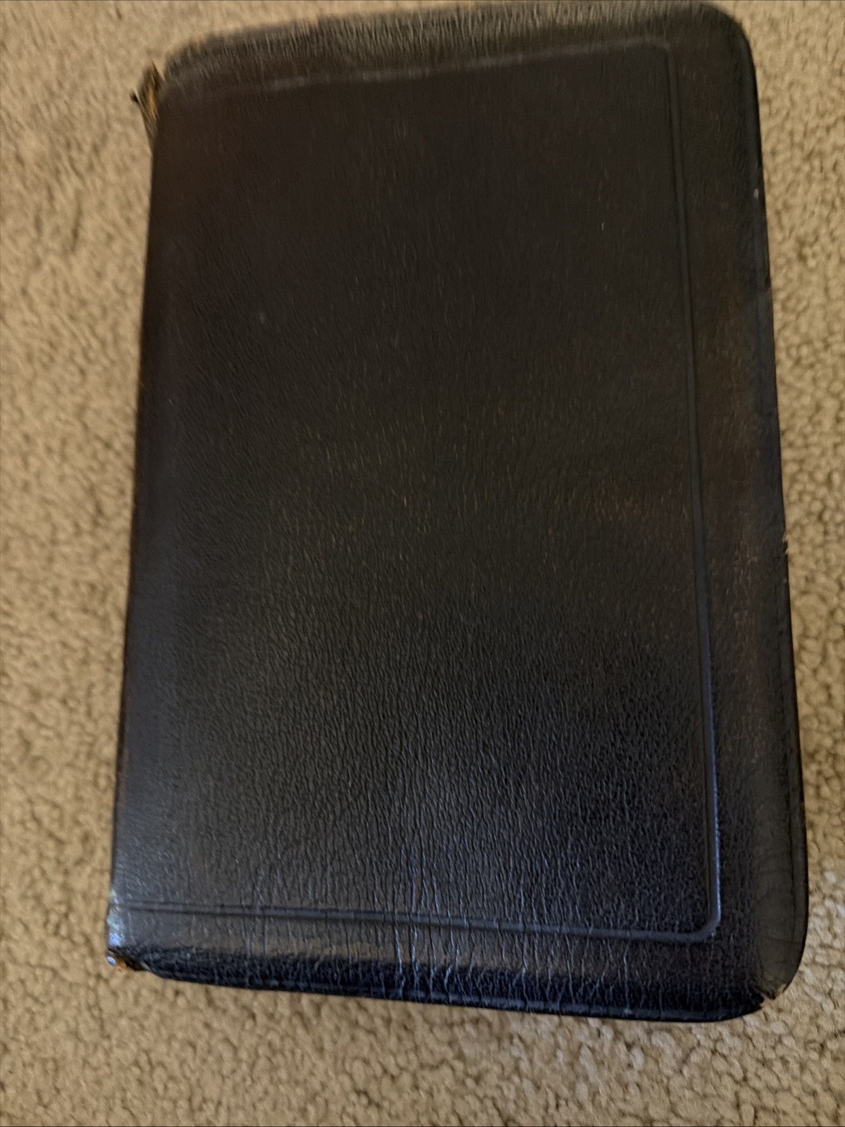 Vintage 1950 Holy Bible New Analytical Indexed Edition Black Leather Dickson