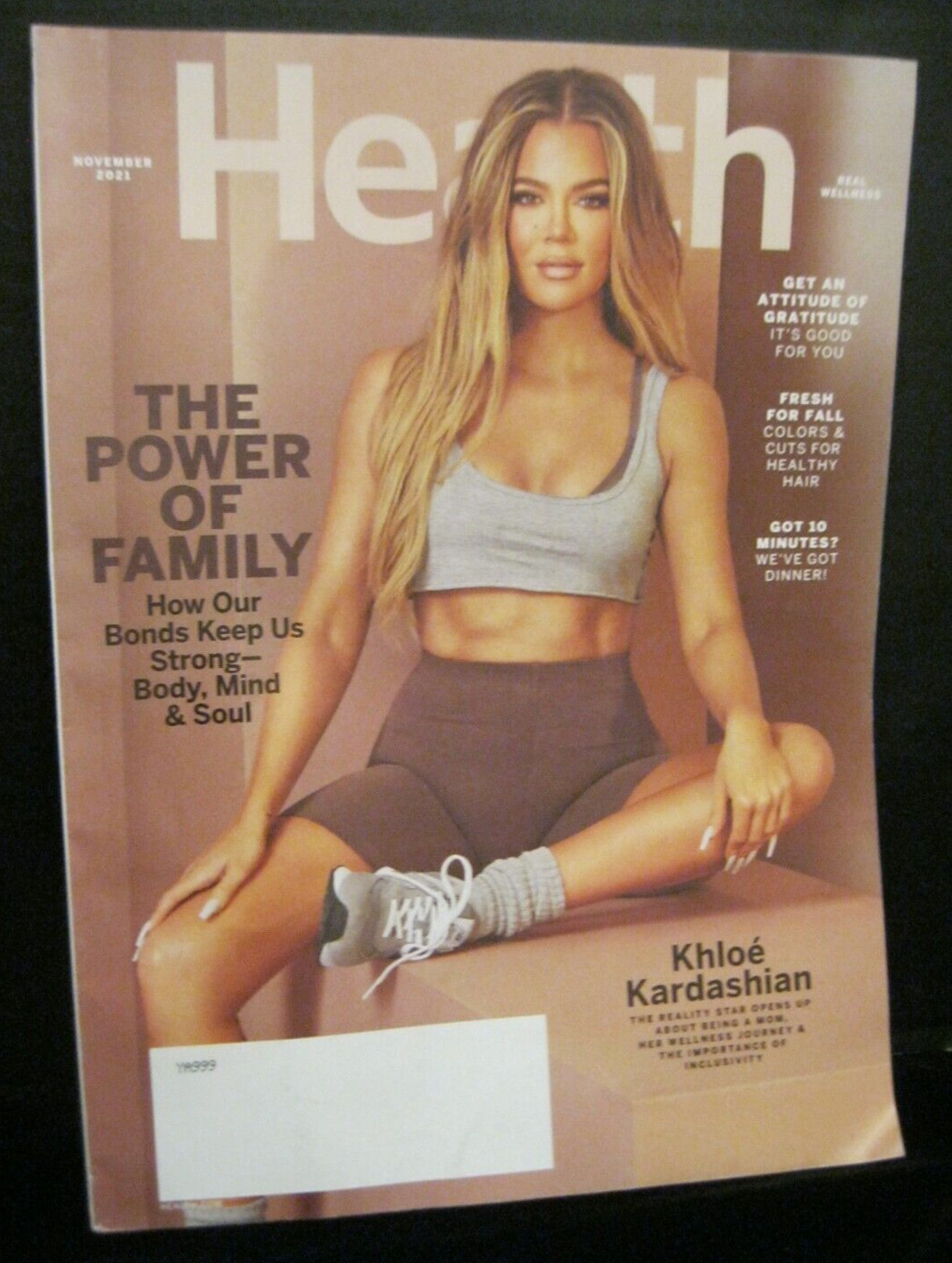 HEALTH REAL WELLNESS FEATURING KHLOE KARDASHIAN POWER OF A FAMILY NOVEMBER 2021