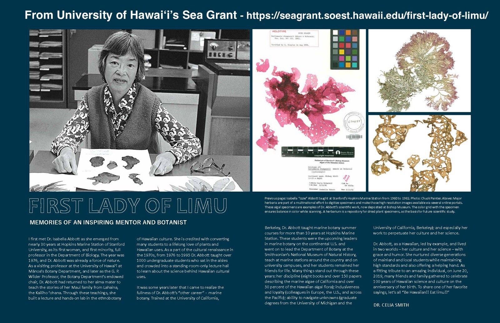 Limu by Isabella Aiona Abbott, 4th Edition, Hawaiian Seaweeds, Algae, NTBG, Book