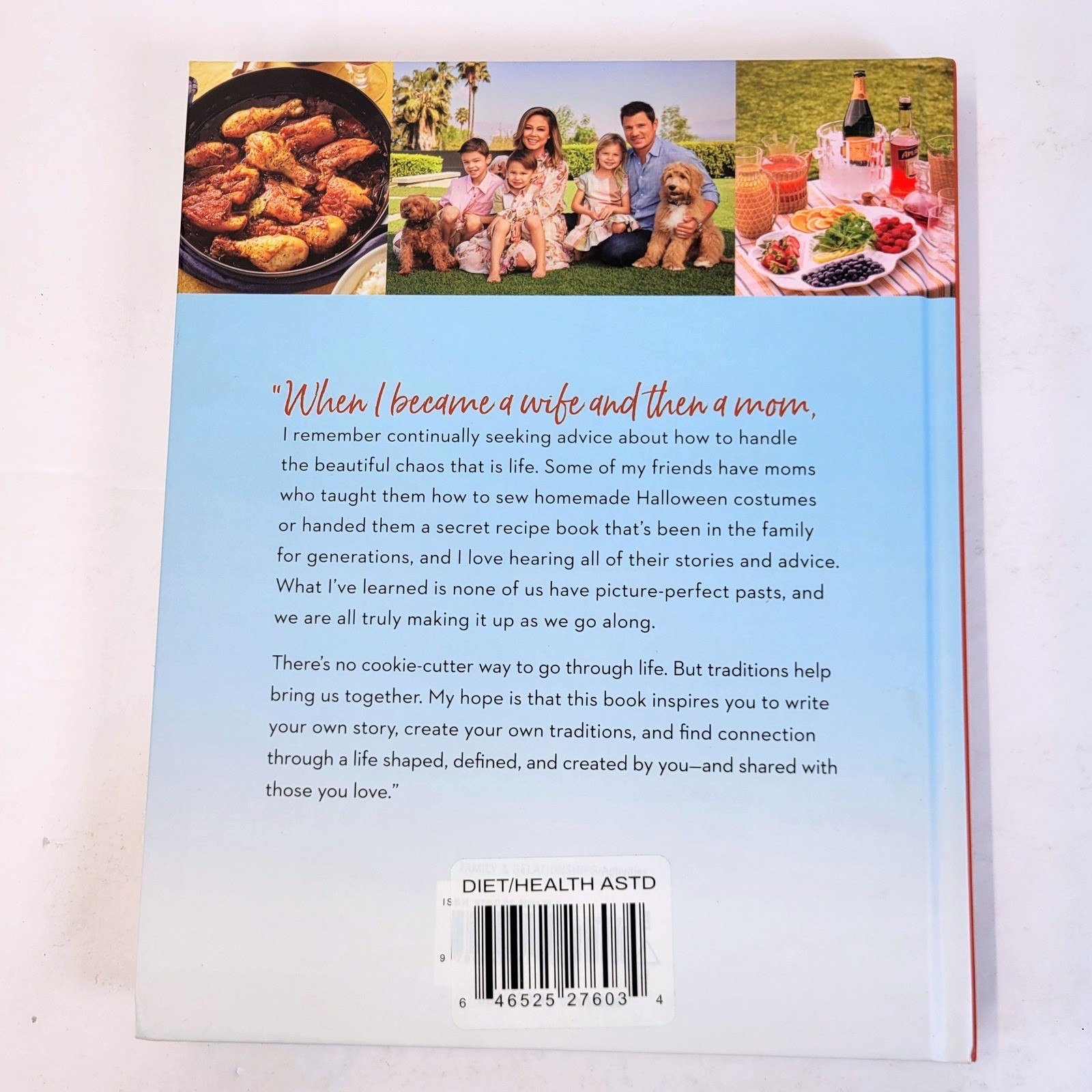 Vanessa Lachey Life From Scratch Family Traditions Creative Ideas Book Hardcover