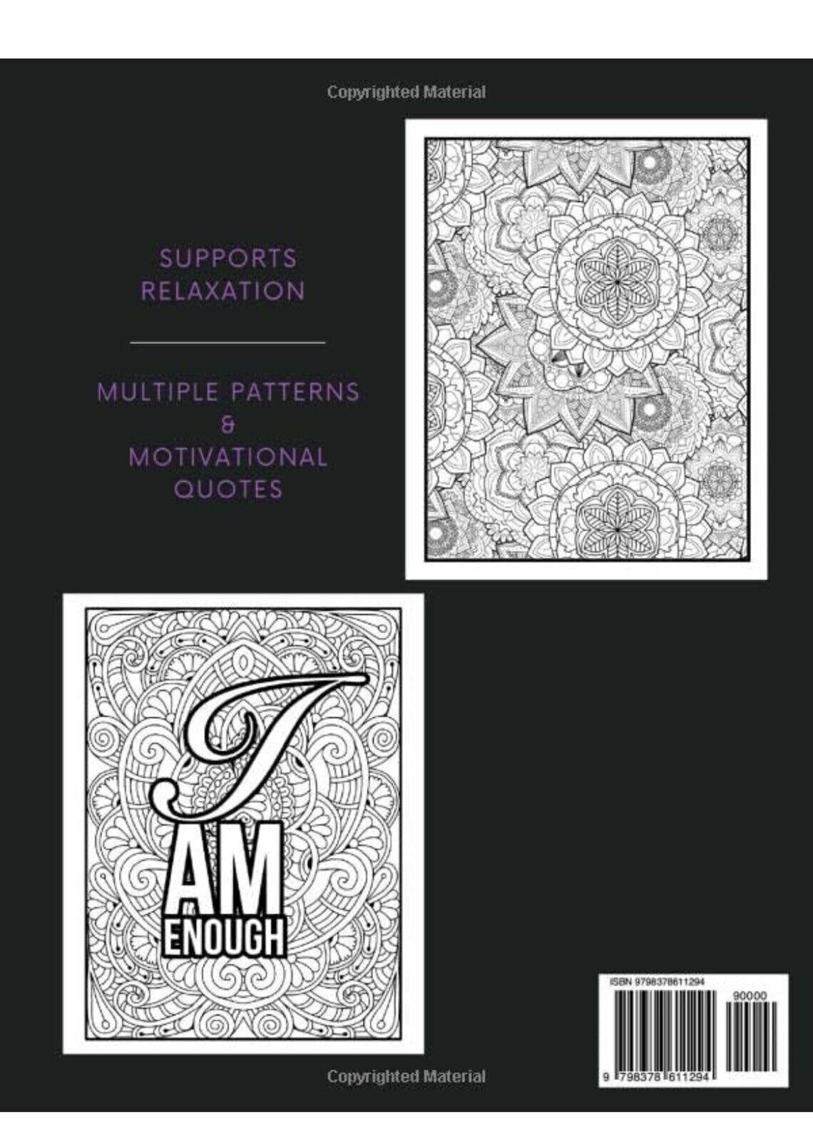 Therapeutic Coloring Book for Adults 105 Pages for Relaxation, Anxiety Relief