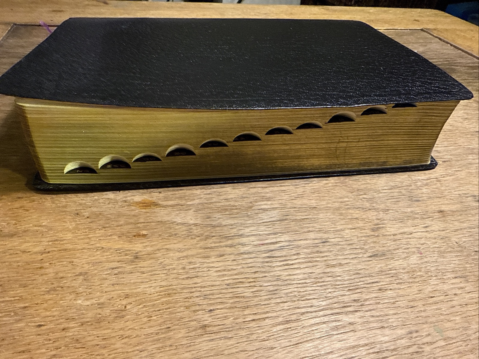 Nave’s Topical Bible Digest Black Leather Bound Thumb Indexed 1962 – LIKE NEW
