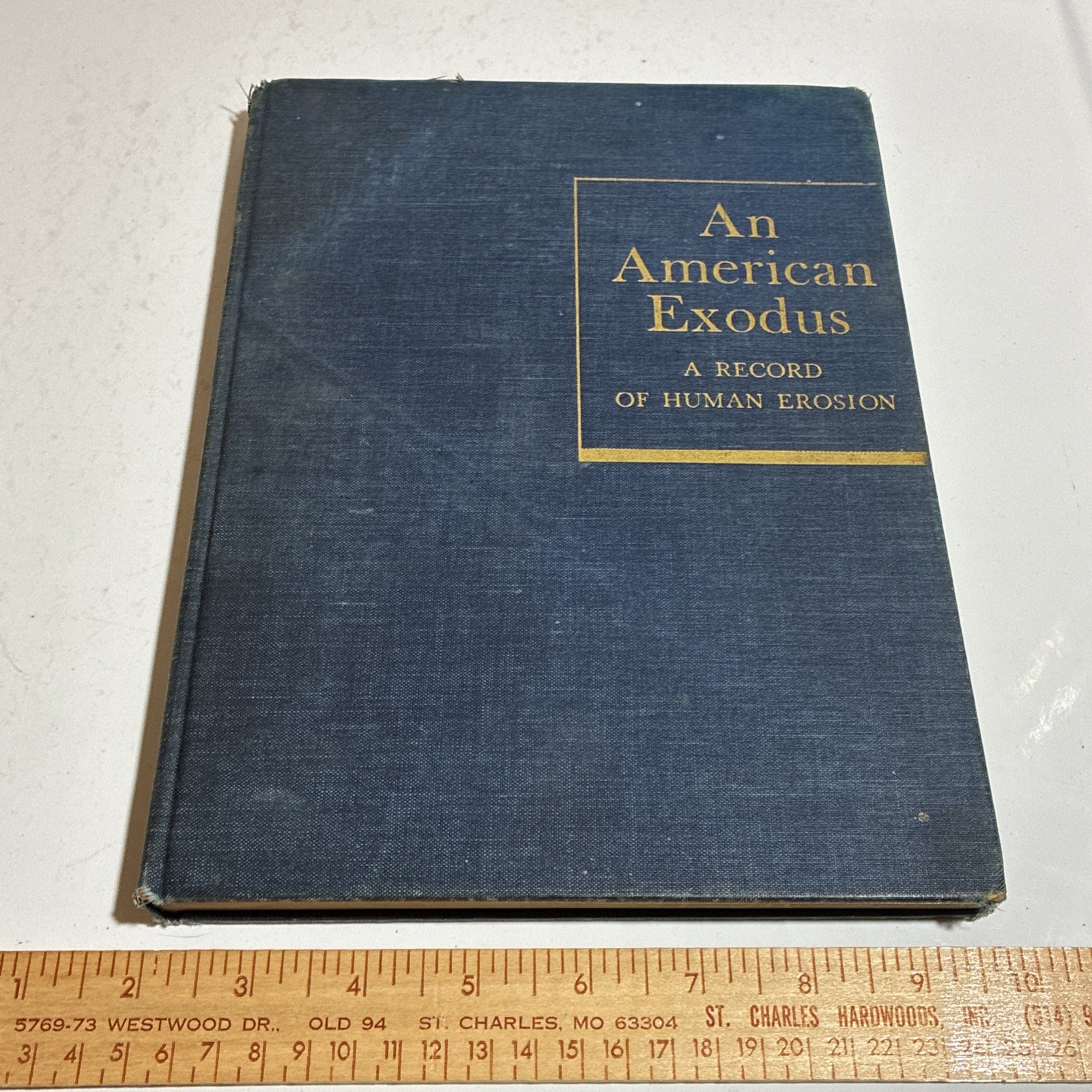 Signed Photo Book An American Exodus Dorothea Lange Paul Taylor Grapes of Wrath