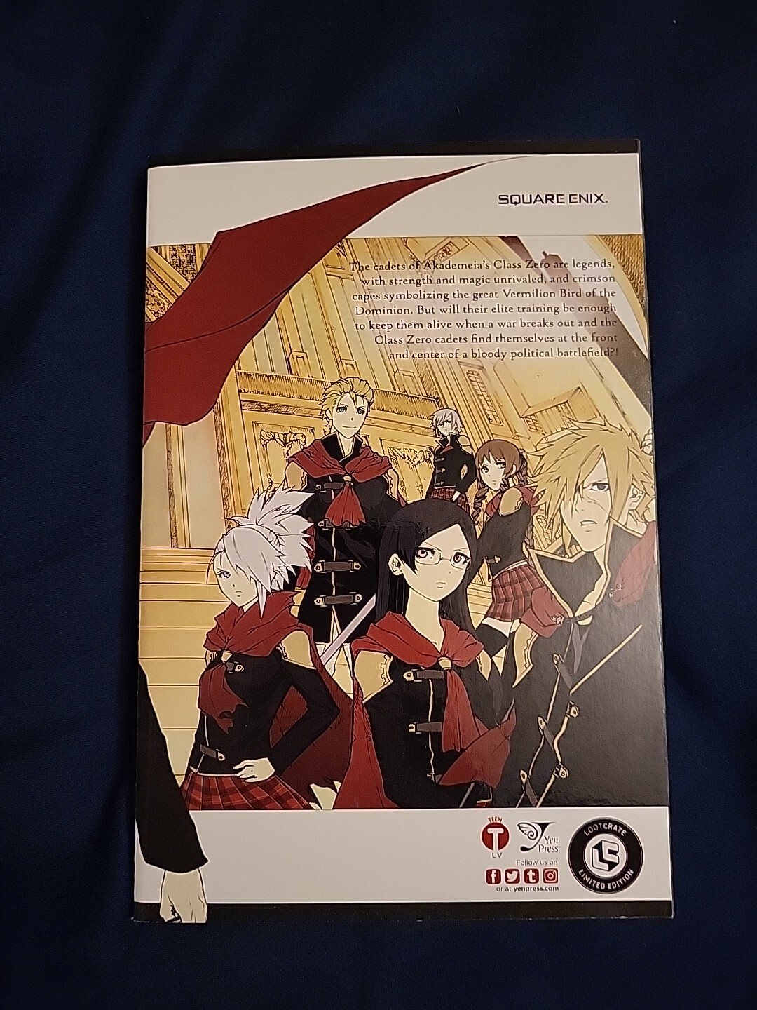 Final Fantasy Type – 0 Manga, Square Enix (English) From Lootcrate