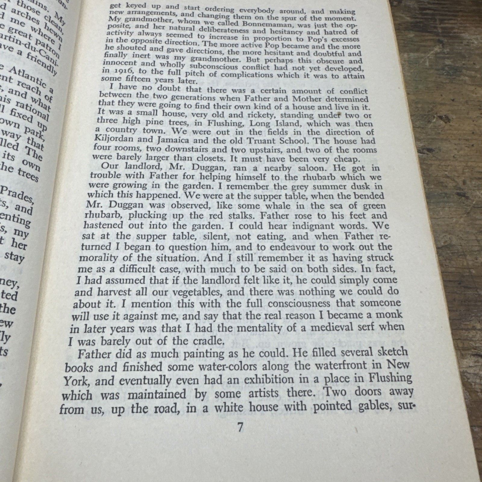 The Seven Storey Mountain by Thomas Merton, ©1948 Hard Cover Book 1st Edition