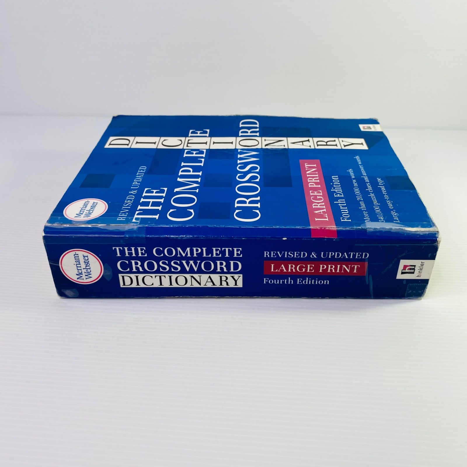 The Complete Crossword Dictionary LARGE PRINT Fourth 4th Edition 9781488934469