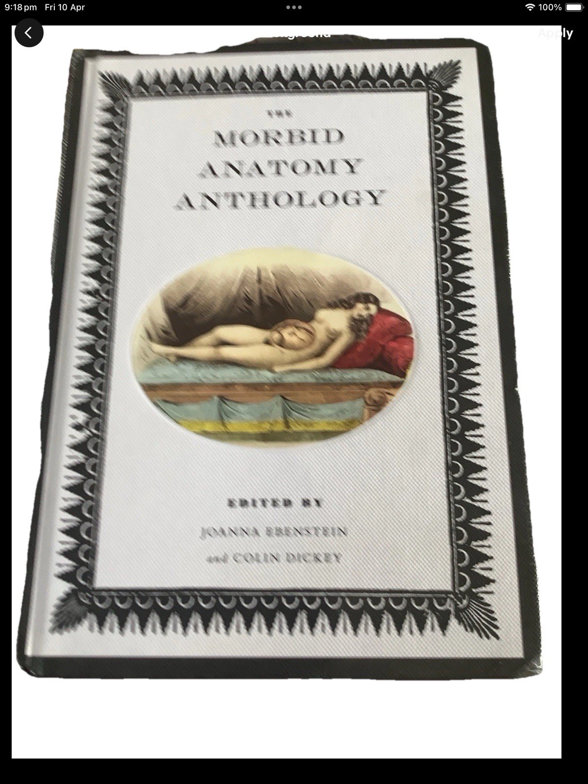 The Morbid Anatomy Anthology Hardcover Book SEALED Joanna Ebenstein Art Oddities