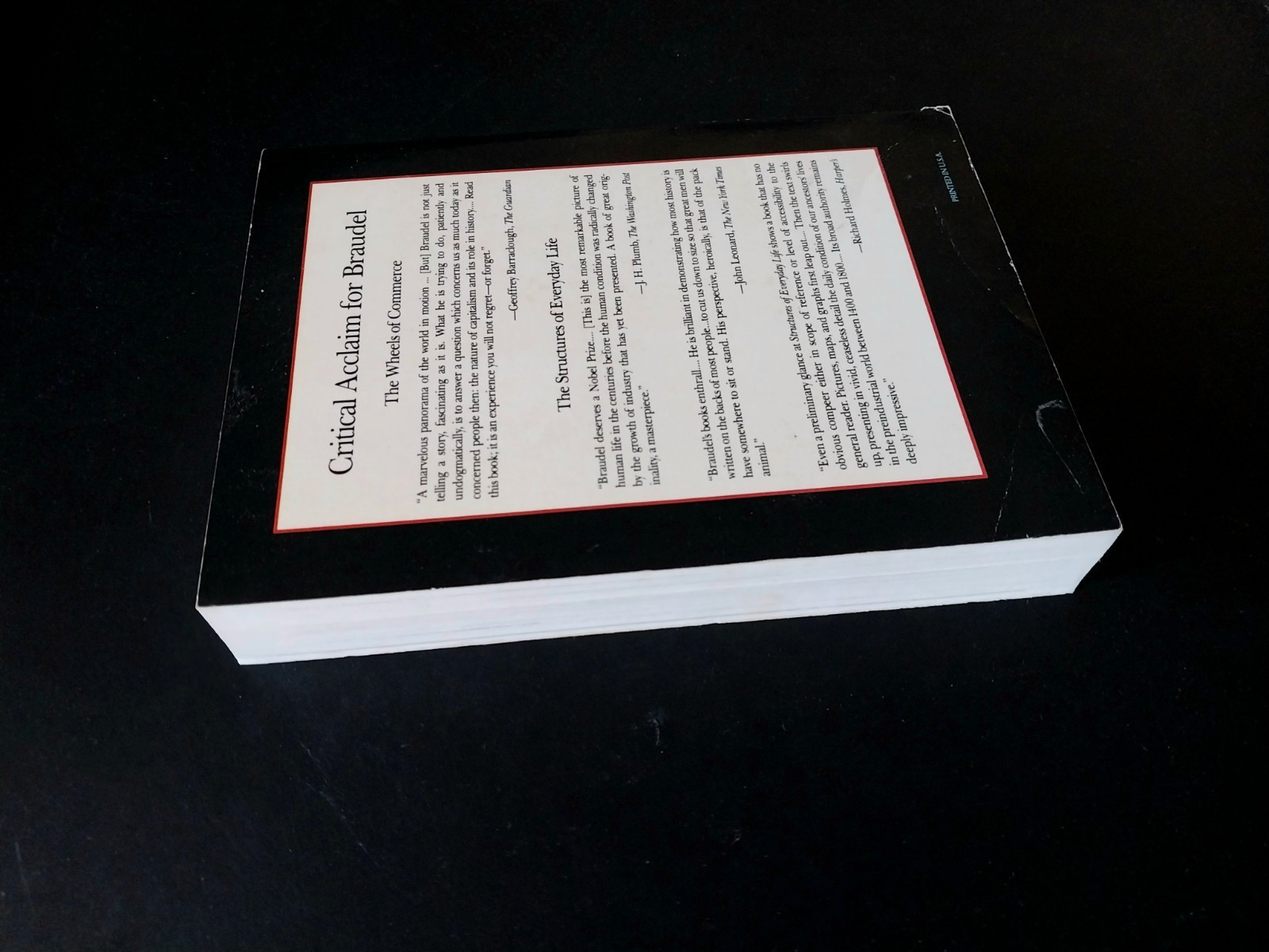 Fernand Braudel – The Wheels of Commerce (Civilization & Capitalism: 15Th-18th