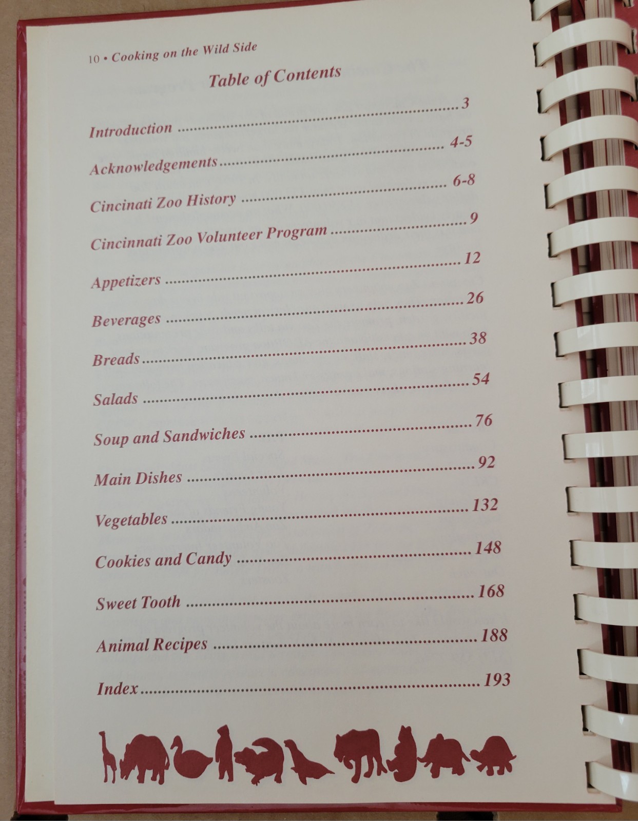 Cooking on the Wild Side with Cincinnati Zoo and Botanical Garden Wimmer 1995