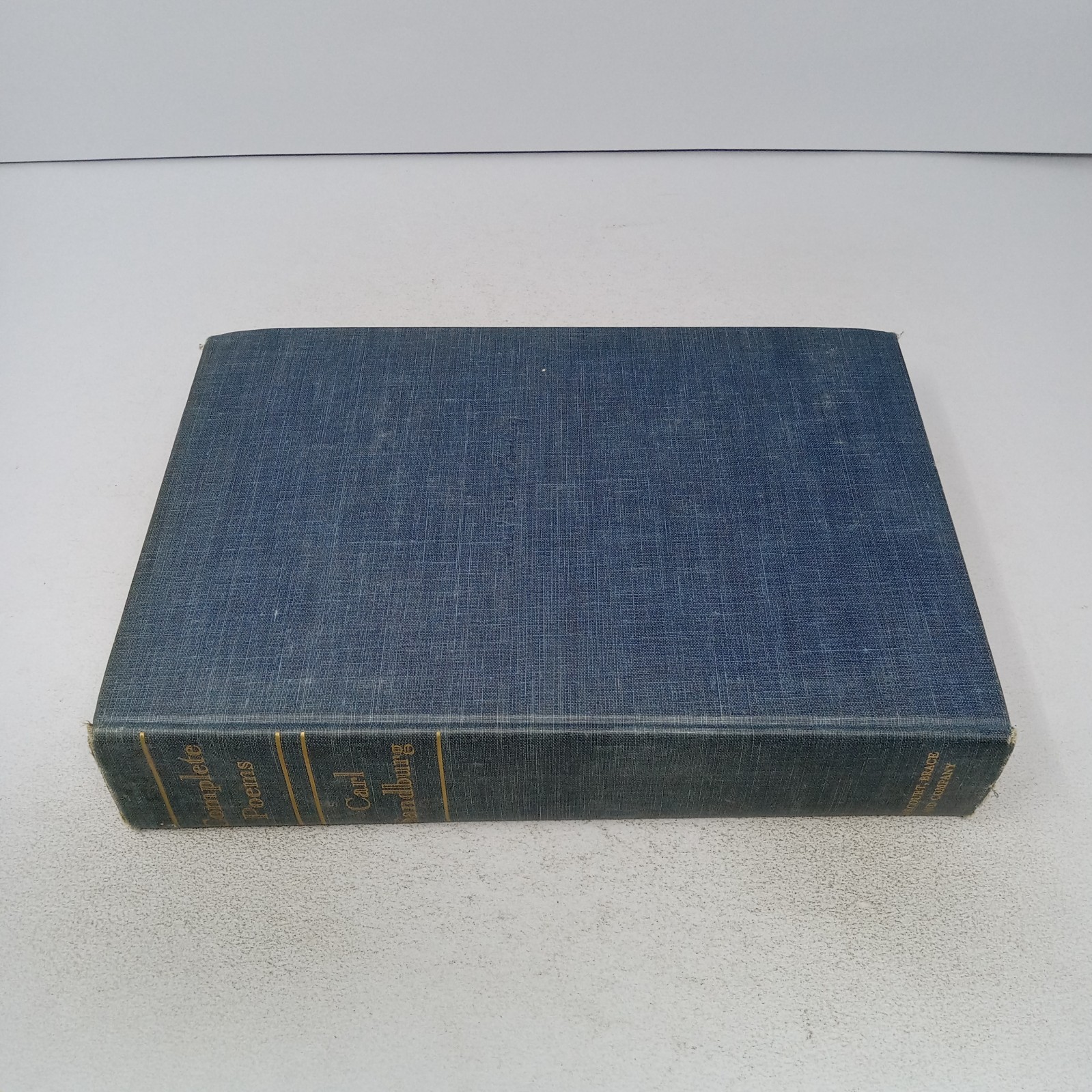 Complete Poems: 1950 Harcourt, Brace and Company Hardcover by Carl Sandburg