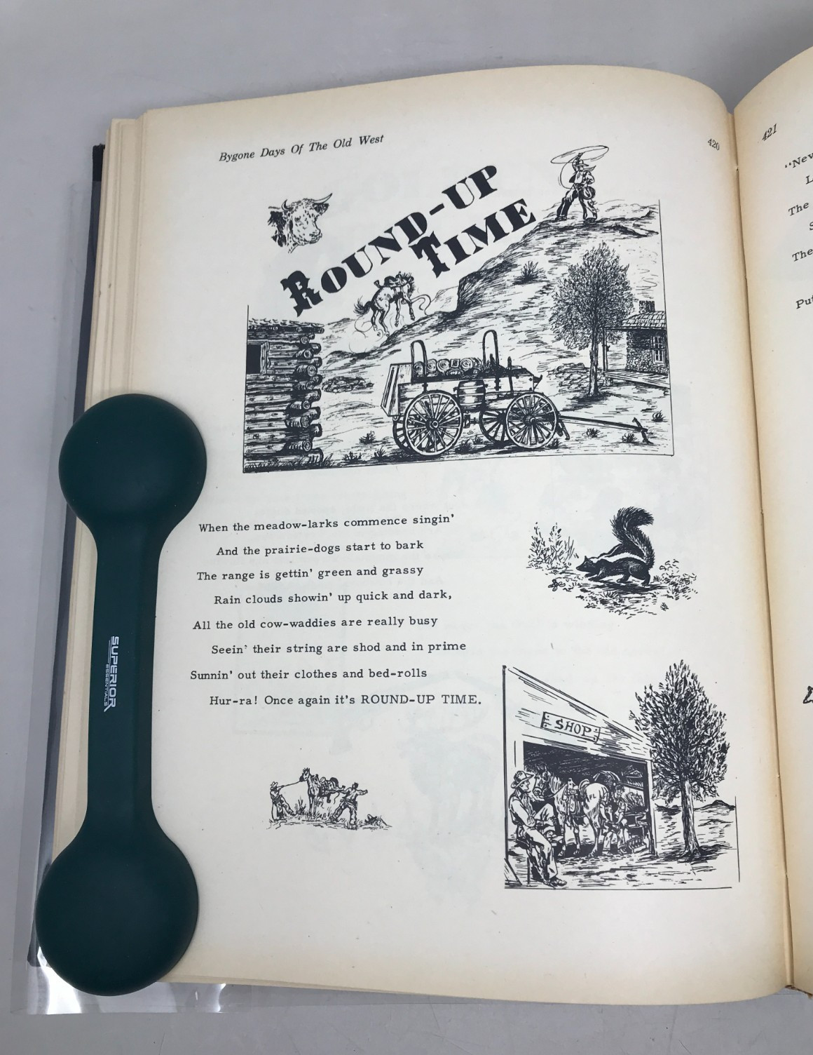 Bygone Days of the Old West, Fred Lambert, 1948, E-101