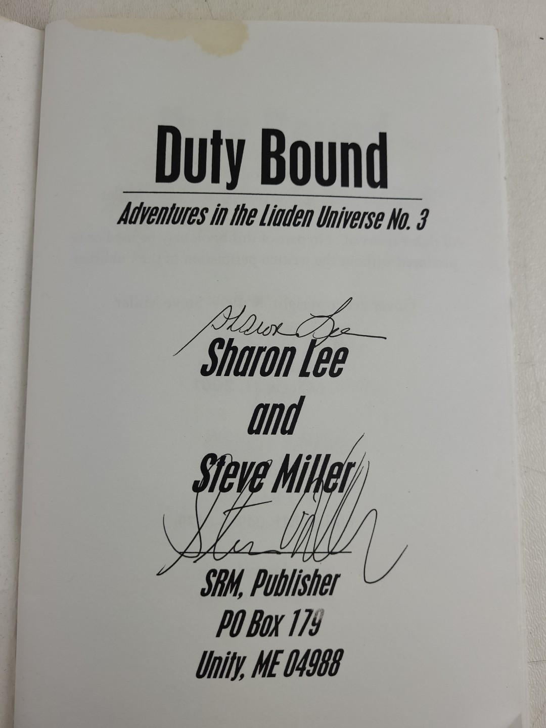 *SIGNED* Lot 6 Liaden Universe Chapbooks Sharon Lee Steve Miller 1-4 6 7 Sci-Fi