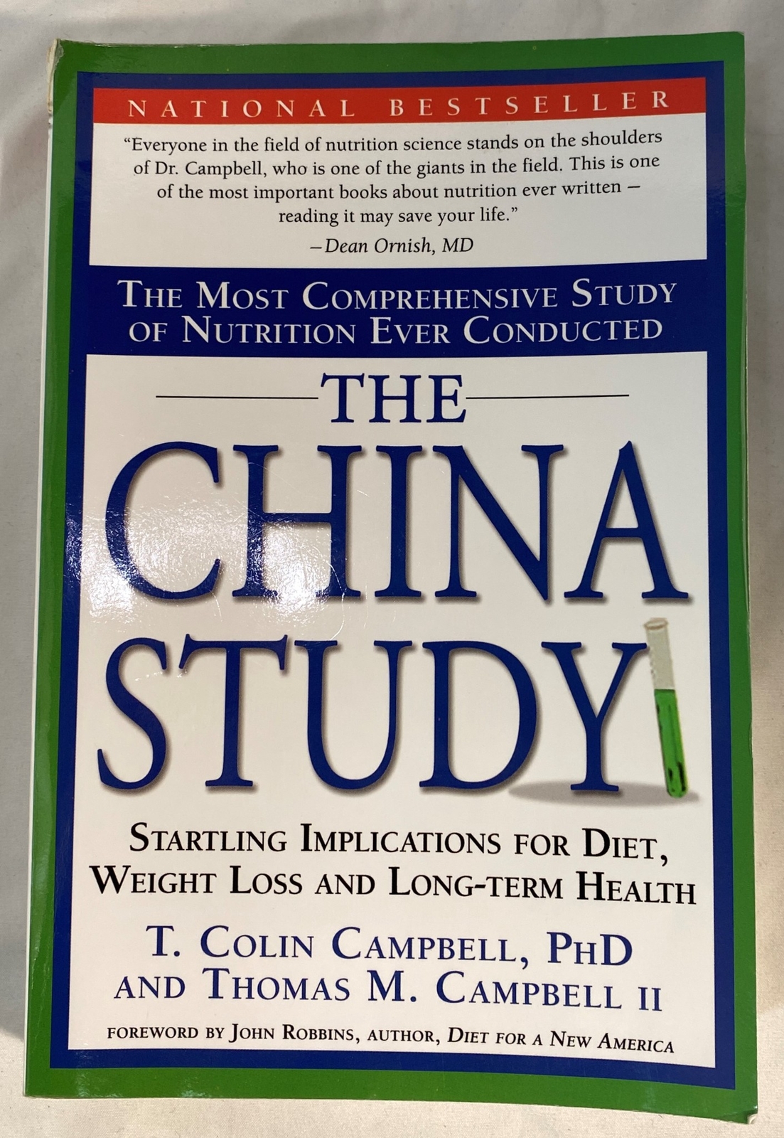 The China Study by T. Colin Campbell Ph.D. (2006, Paperback)